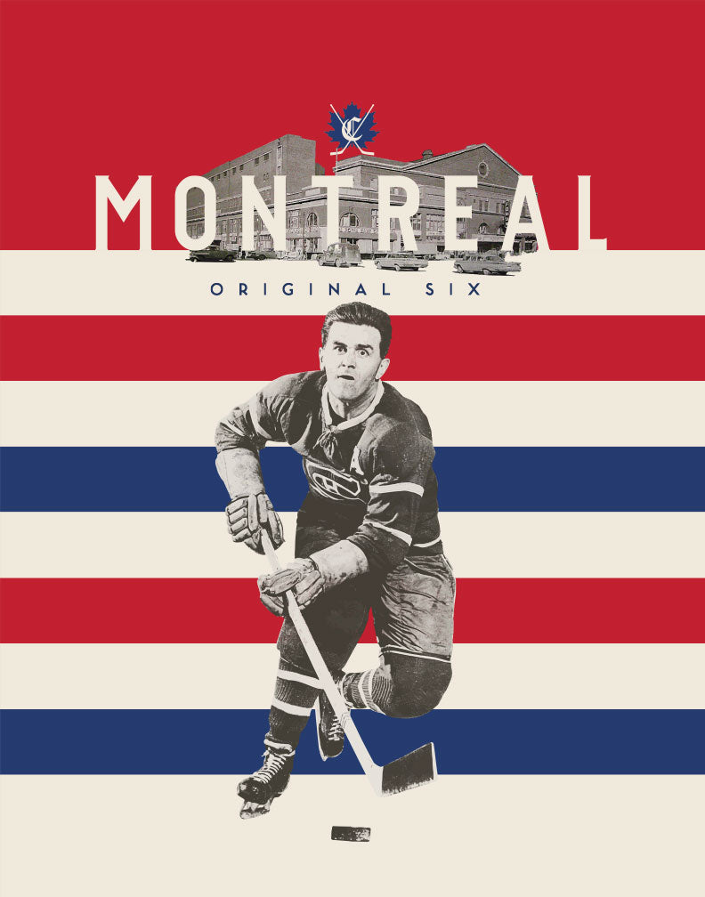 Greeting Card: NHL Original Six-Montreal Canadiens