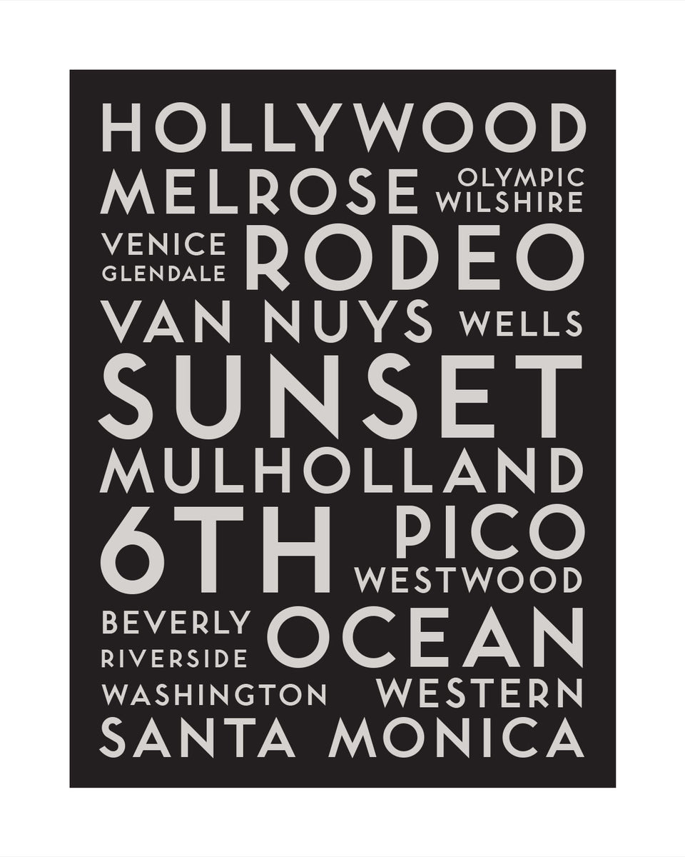 Los Angeles City Streets