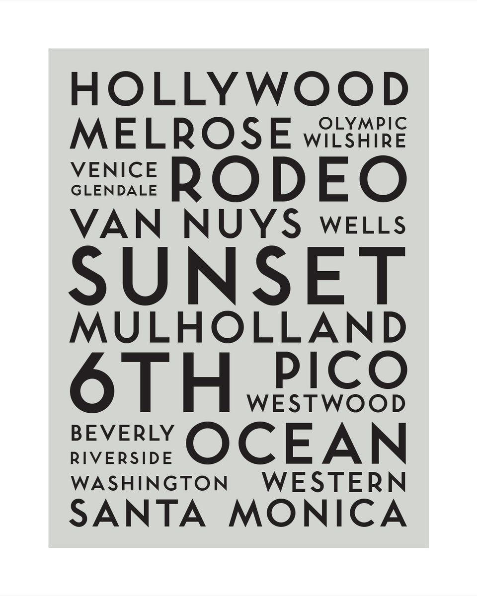 Los Angeles City Streets