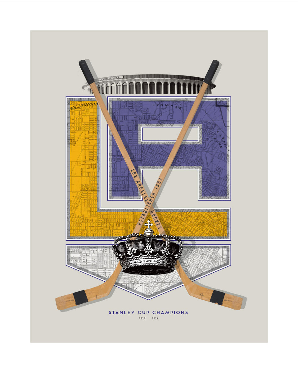 Vintage Inspired Hockey Print | Poster