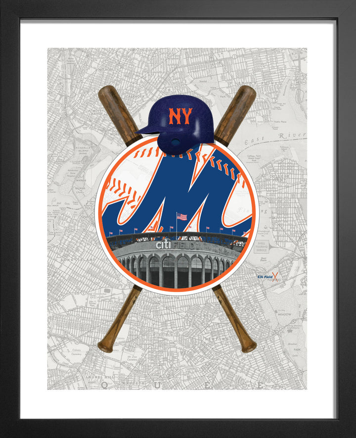 New York Mets-Inspired Baseball