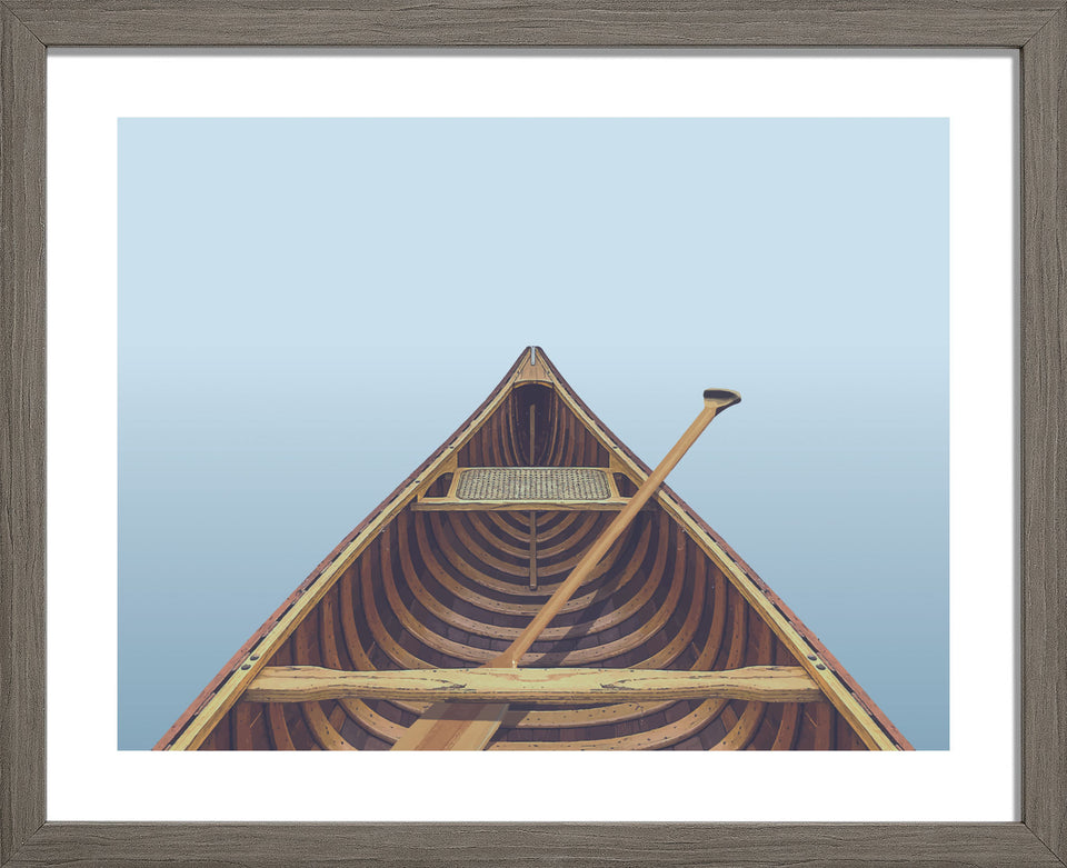 Morning Paddle Cedar Strip Canoe