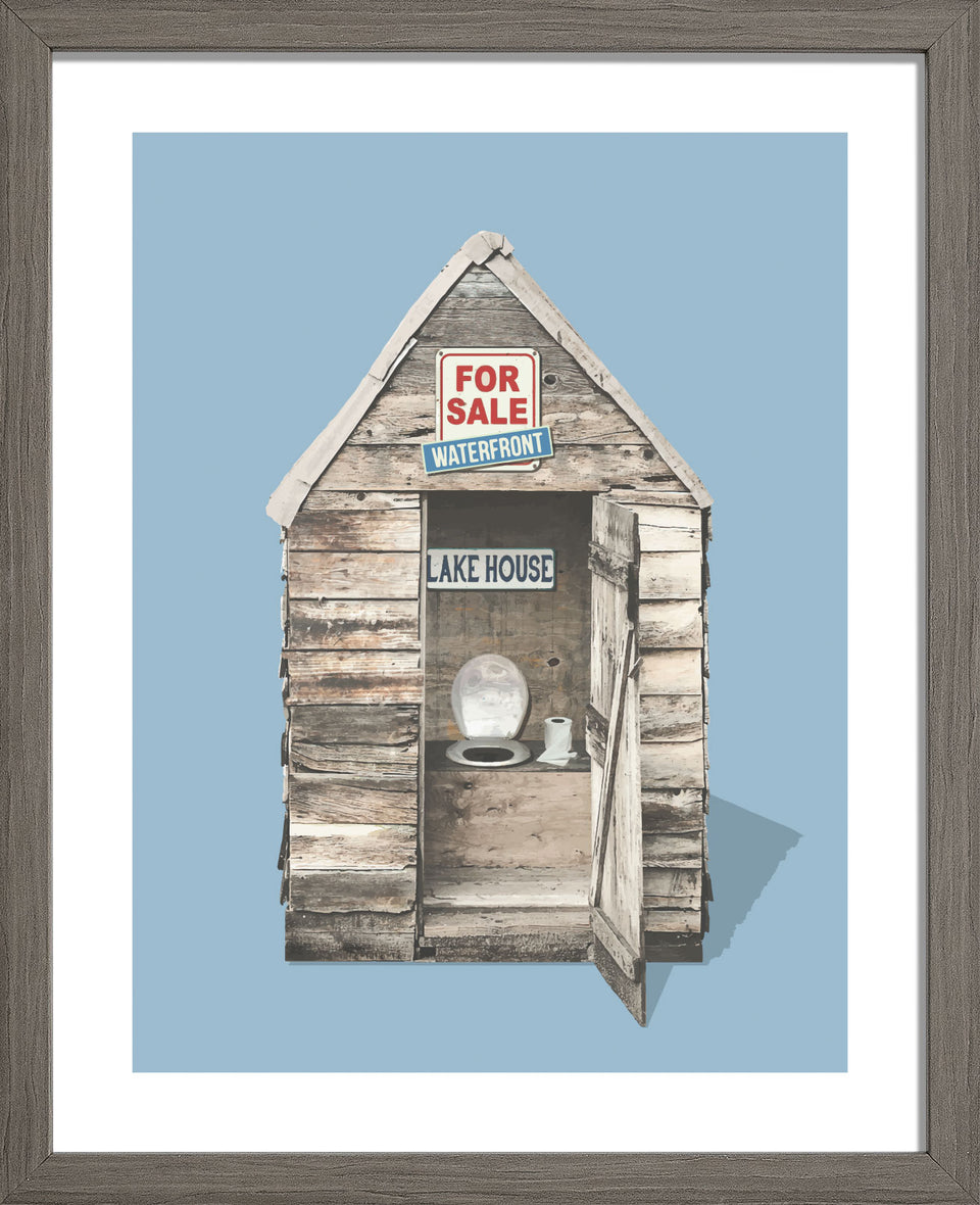 Outhouse: For Sale-Waterfront
