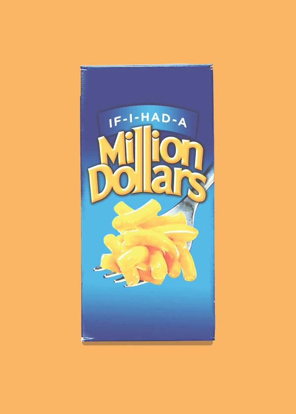 Greeting Card: If I Had a Million Dollars