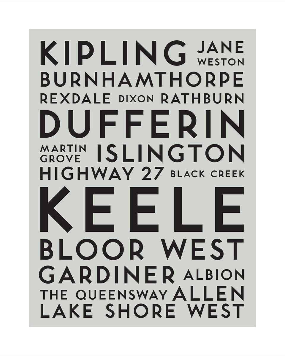Toronto (West) City Streets