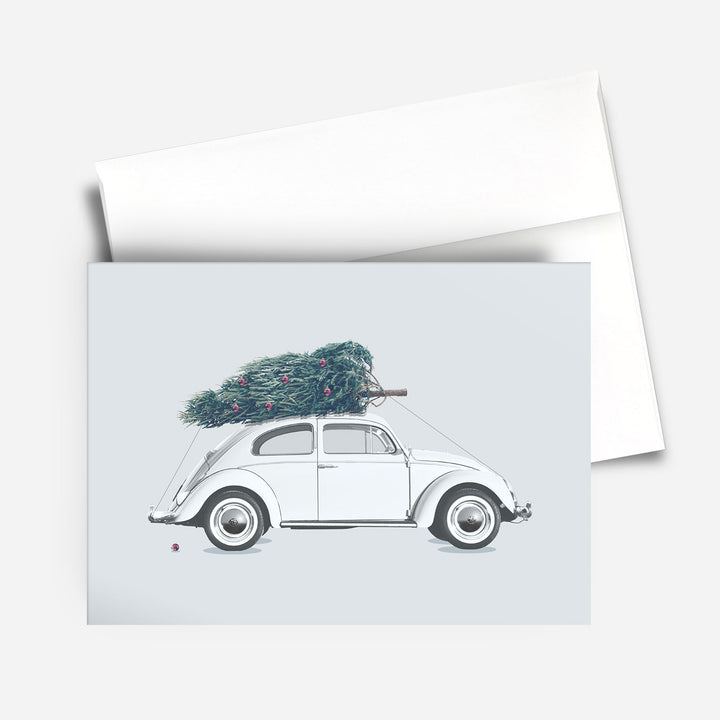 Greeting Card: '66 Christmas Beetle