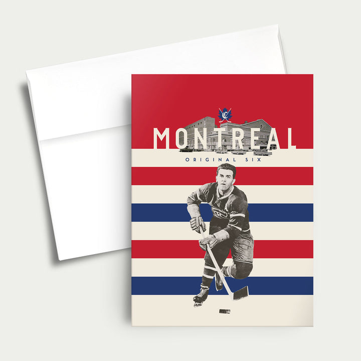 Greeting Card: NHL Original Six-Montreal Canadiens